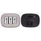QHP Shine Number Holders - Silver (2 Pack)