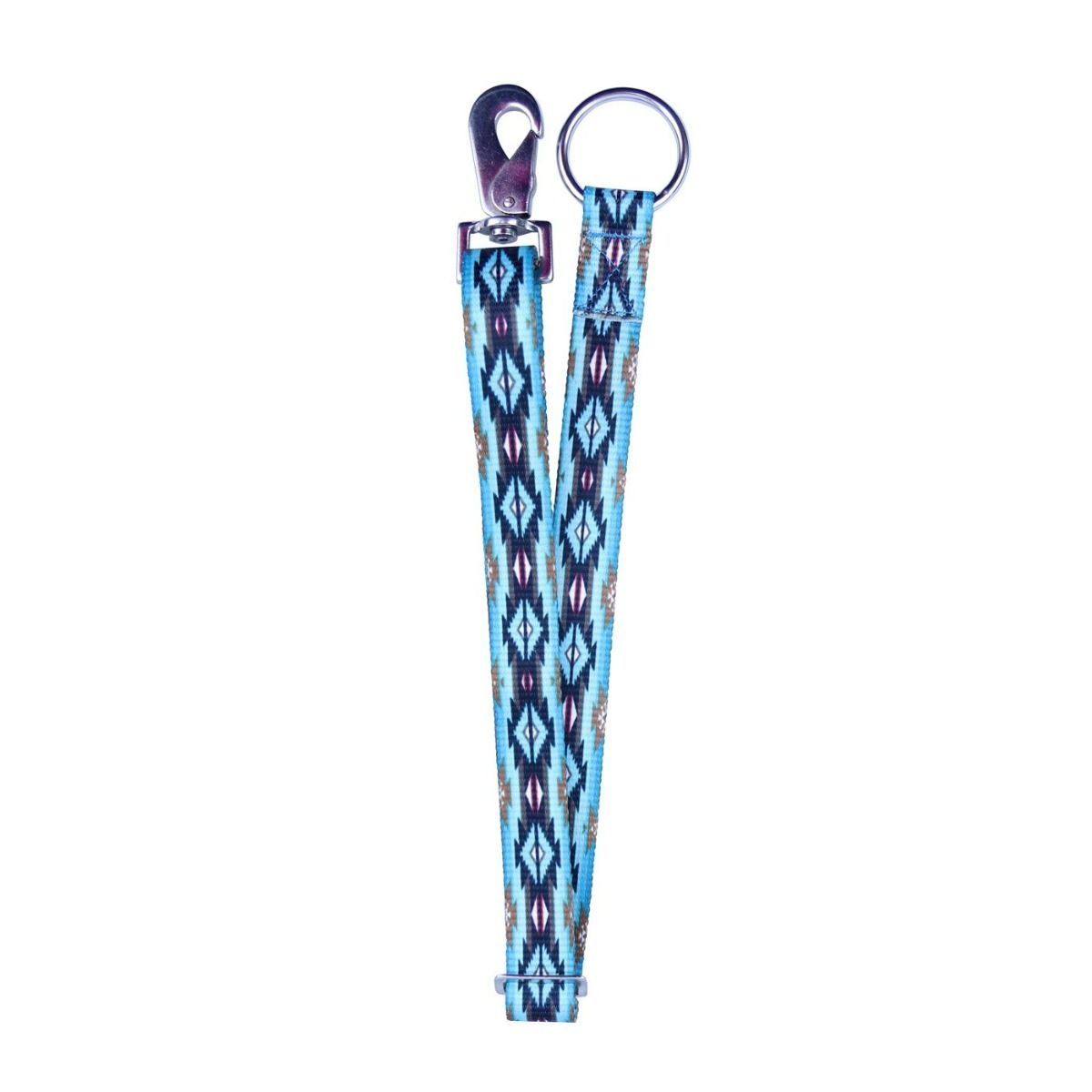 Printed Bucket Straps - Turquoise Aztec