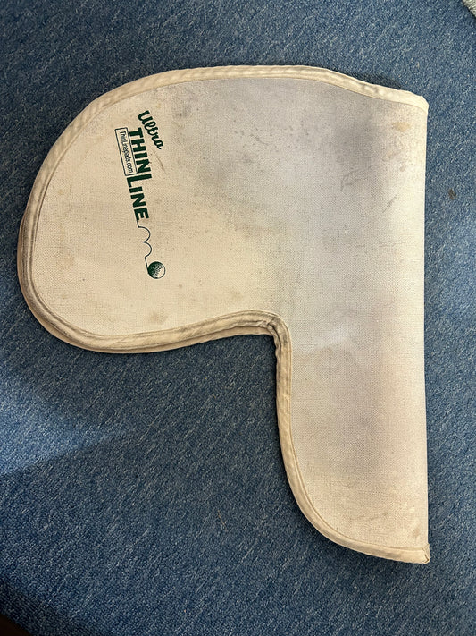 Used - ThinLine Ultra Dressage Trimmed Basic Pad White