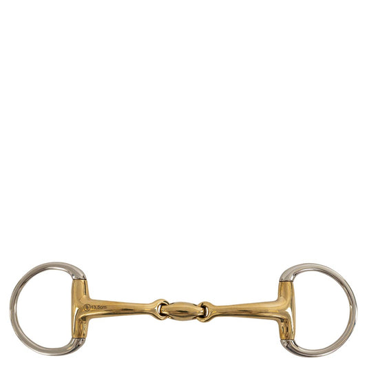 BR Double Jointed Eggbutt Snaffle Soft Contact Magic System 16mm thick - 13.5cm/5 1/4”