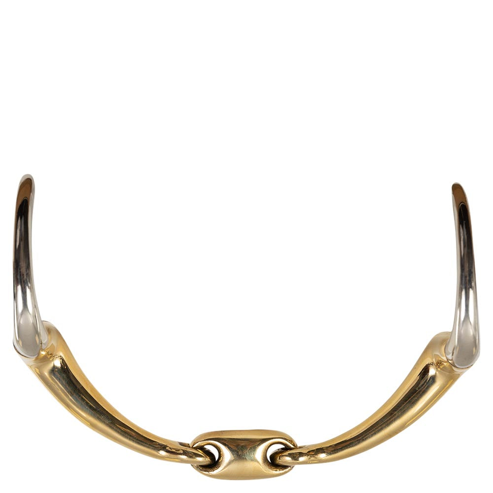 BR Double Jointed Eggbutt Snaffle Soft Contact Magic System 16mm thick - 13.5cm/5 1/4”