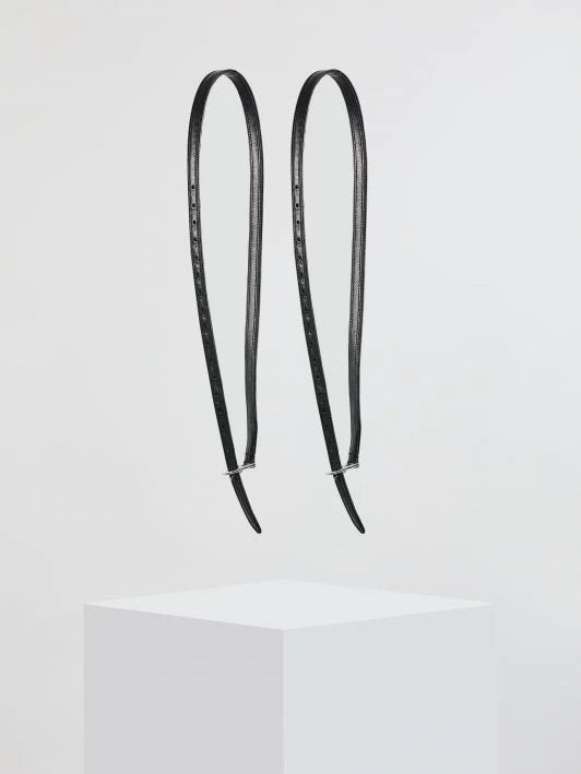 Kingsley Stirrup Leathers Nylon Insert Black 150cm