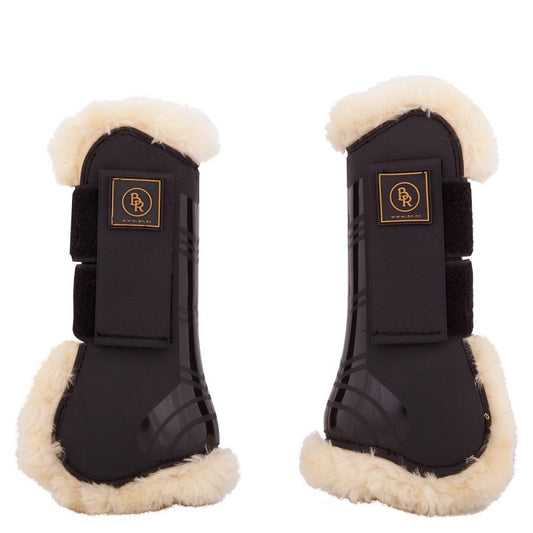 BR Tendon Boots Snuggle Black Full