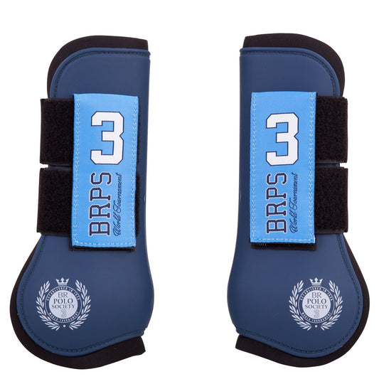 BR Clearance - BRPS Tendon & Fetlock Boots SET - (Seb & Jos) Medieval Navy/Full Reg $110