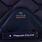 Premier Equine UK Saltare Close Contact Dressage Square Pad - Navy