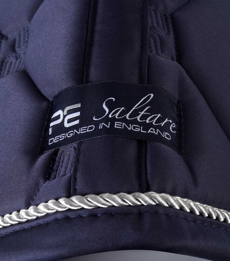 Premier Equine UK Saltare Close Contact Dressage Square Pad - Navy