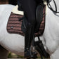 Premier Equine UK Capella Close Contact Merino Wool Dressage Square Brown/Natural Wool - Full