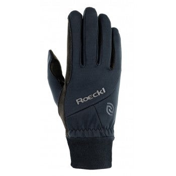 ROECKL WILBER WINTER RIDING GLOVE - Black - Size 8