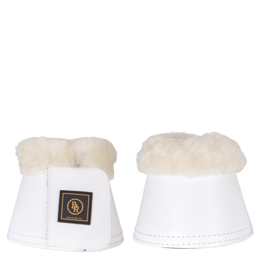 BR Over Reach Boots - White with White Sheepskin