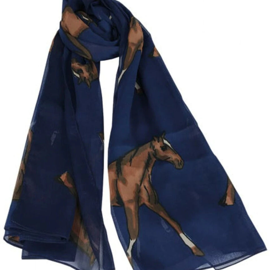Gray's Chiffon Horse Scarf - Clearance - Reg $45.95
