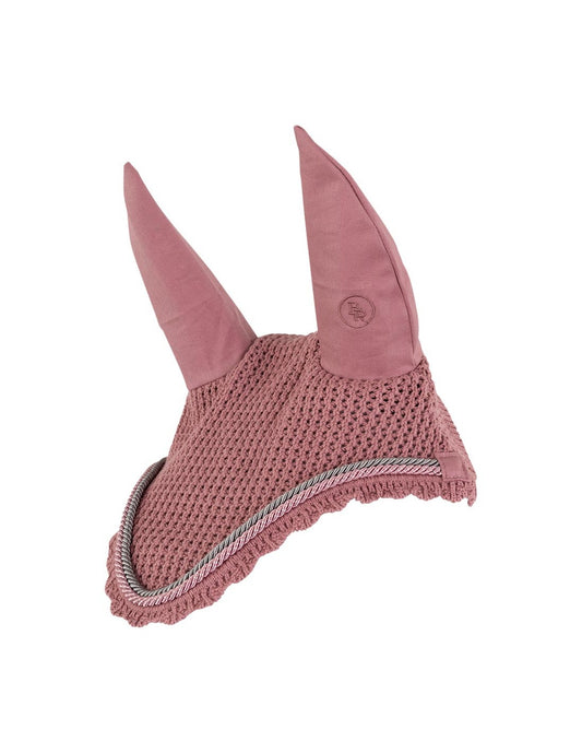 BR Ear Bonnet - Event - Cotton with Neoprene Ears - Mesa Rose - Pony