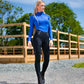 Premier Equine UK Tenere Ladies Full Seat Gel Riding Tights - Navy