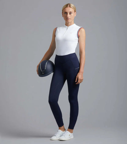 Premier Equine UK Aporia Ladies Riding Tights -  Navy