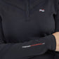 Premier Equine UK Arclos Ladies technical Long Sleeve Riding Top Black