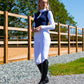 Premier Equine UK Ladies Aresso Riding Tights Full Seat Gel - White 34”