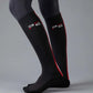 Premier Equine UK Sports Highlight Riding Socks (1 Pair) - Black Large (Euro 43-46)