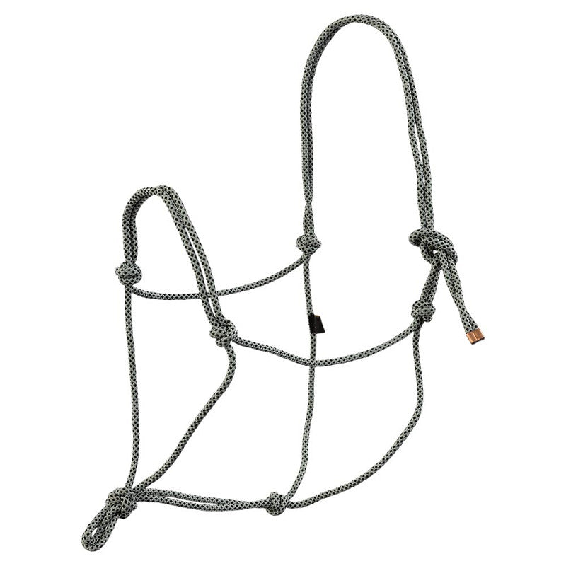 BR Knotted Halter - Slate Grey - Cob