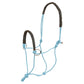 New - BR Rope Halter Set (with lead and reins) - Aquamarine - Full