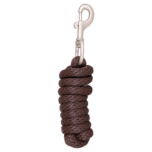 BR Event Lead Rope with  Snap Hook - 2.1 M long Dark Chocolate