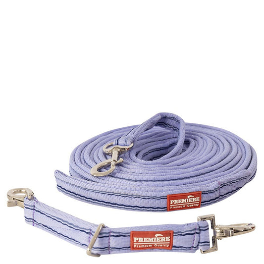 New - BR Premiere Lunge Line With Snap Hook Set - Lanquid Lavende - 8m - Limited Edition