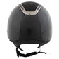 New - BR Riding Helmet Zeta Sparkling - Black/Gunmetal - 55/57 - Medium (Liner sold separately)