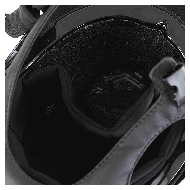 New - BR Riding Helmet Zeta Sport - Black/Gunmetal - 58/60 - Large (liner sold separately)