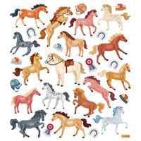 Stickers - Glittery Horses