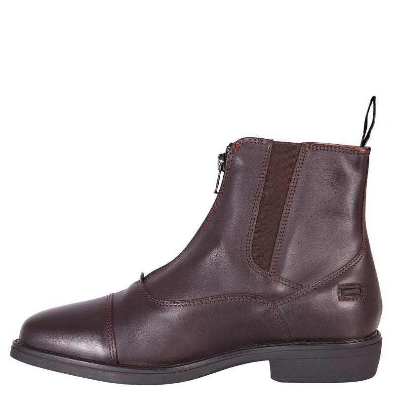 BR Clearance- BR Ladies Paddock Boots - Noblesse Zip - Coffee Brown - Euro 39/US Size 8.5 Reg $229