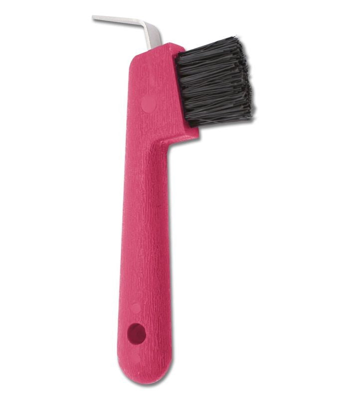 Waldhausen Hoof Pick with Brush - Multi Colours - Clearance $3.00 (Reg $4.25)