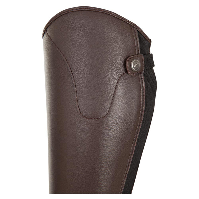 BR Premiere Half Chaps Taranto - CHILD'S - BROWN - MEDIUM  **CLEARANCE**