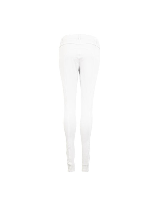 BR Ladies Philne Silicone Seat Riding Breeches - Snow White - Euro 46/US 36