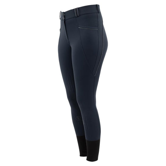 BR Riding Breeches Alice Ladies Silicone Seat - Blueberry Euro 38 Limited Edition