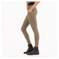 BR Legging - Ingrid Ladies Breeches with Silicone Seat - Chocolate Chip - Euro 38 (US26)