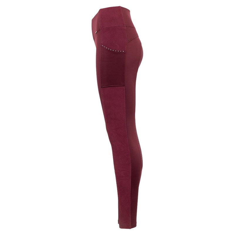 BR Premiere Ladies Riding Tights Blackhorn Sassafras - Silicone Seat Euro 44