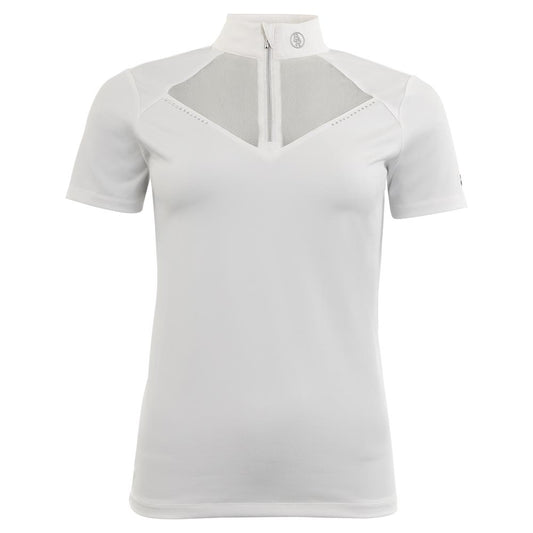 BR Ladies Competition Shirt, short sleeves - Zapopan - Snow White - XS