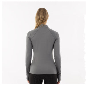 BR Ladies Zip-Up Pullover - Franka - Quiet Shade - Small