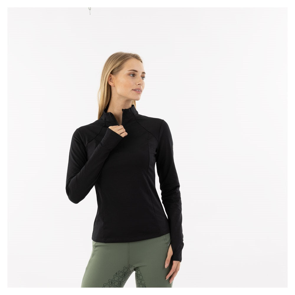 BR Ladies Zip-Up Pullover - Franka - Meteorite - Medium