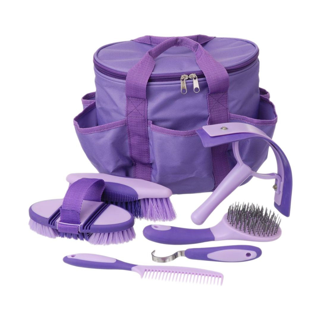 Tough®1 - 7 Piece Great Grips Grooming Set - PURPLE **CLEARANCE**