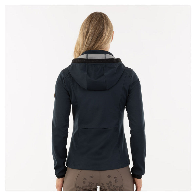 BR Clearance - BR Soft Shell Jacket Everly-Ladies -  Wind/Water Repellent - Blueberry - Medium Reg. $189