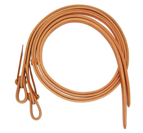 Professional's Choice Hermann Oak Harness Leather Reins 7' - 5/8"