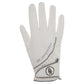 BR Riding Gloves - Torino with synthetic liner - White - Size 8.5