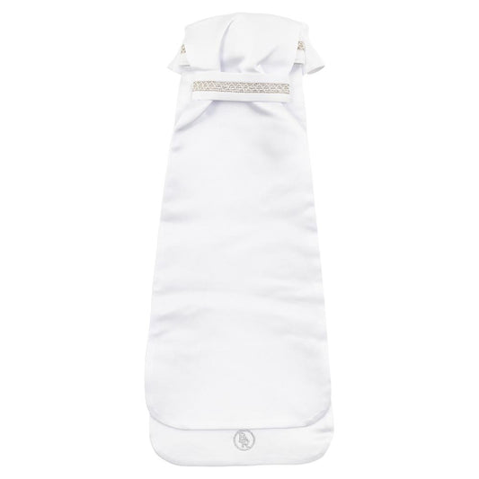 BR York Stock Tie - White - Medium