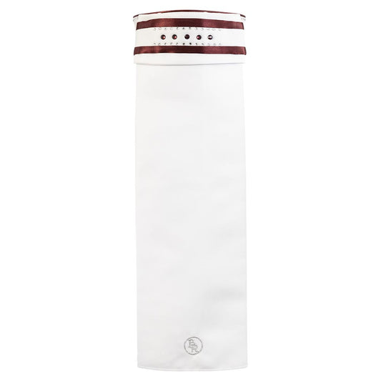 BR Stock Tie - Maratea - Mauve Wine - Medium