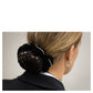 BR Scrunchie - Magnolia with Bun Net - Black - One Size