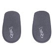 QHP Anti-Slip Heel Risers - Grey