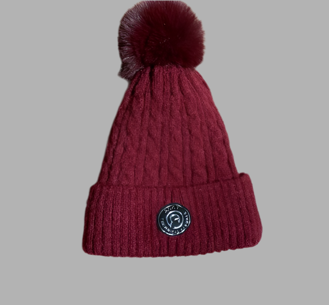 Anky Pompom Winter Beanie Tawny Port - Limited Edition