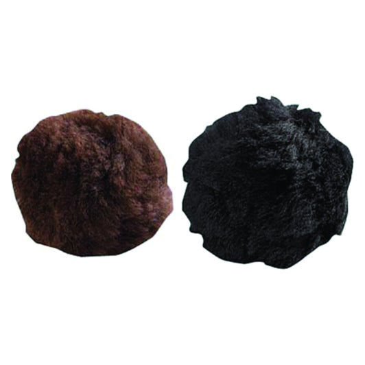 Can-Pro Ear Pom Poms 12Pack - Brown - Horse