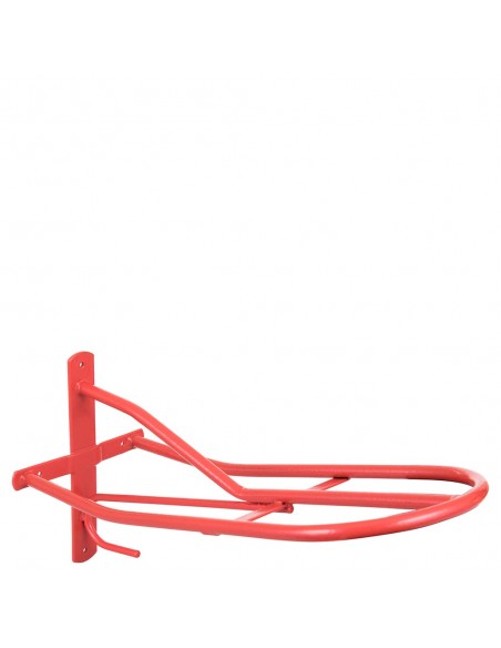 BR Clearance - BR Premiere Classic Saddle Rack - Plastic coated - Red Reg. $33