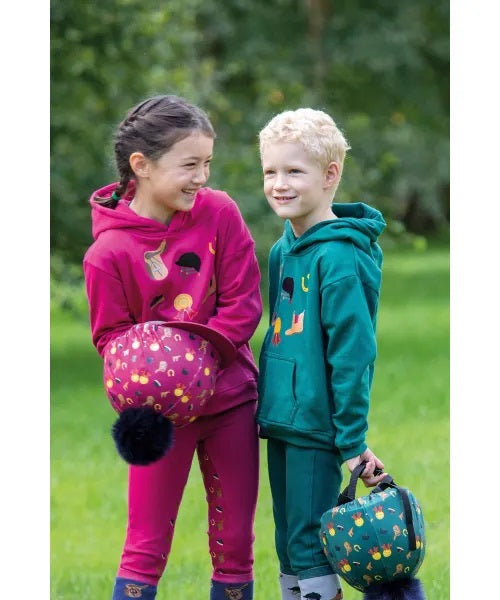 Shires Tikaboo Hoodie **Clearance** - Raspberry - Child 7/8