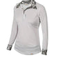 Shires Aubrion Equestrian Shirt Child - Clearance - Medium - White/Paisley